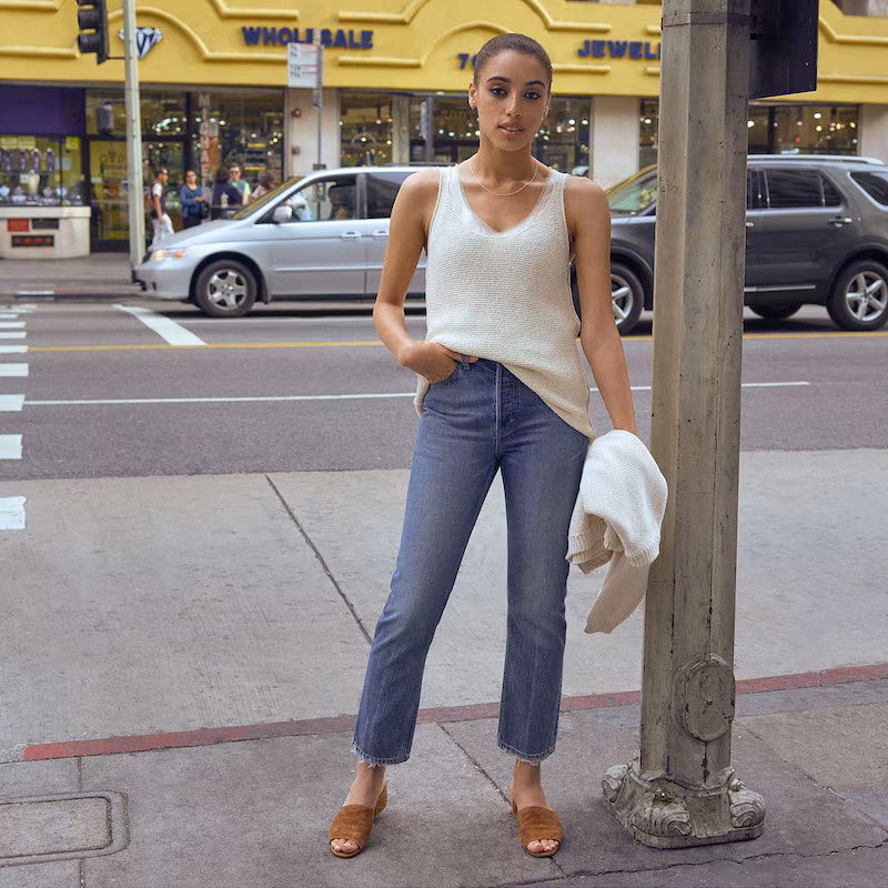 Vince Vintage Straight Jeans