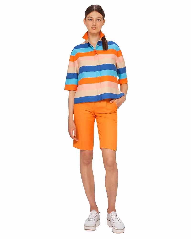 Akris punto Straight-Leg Bermuda Shorts