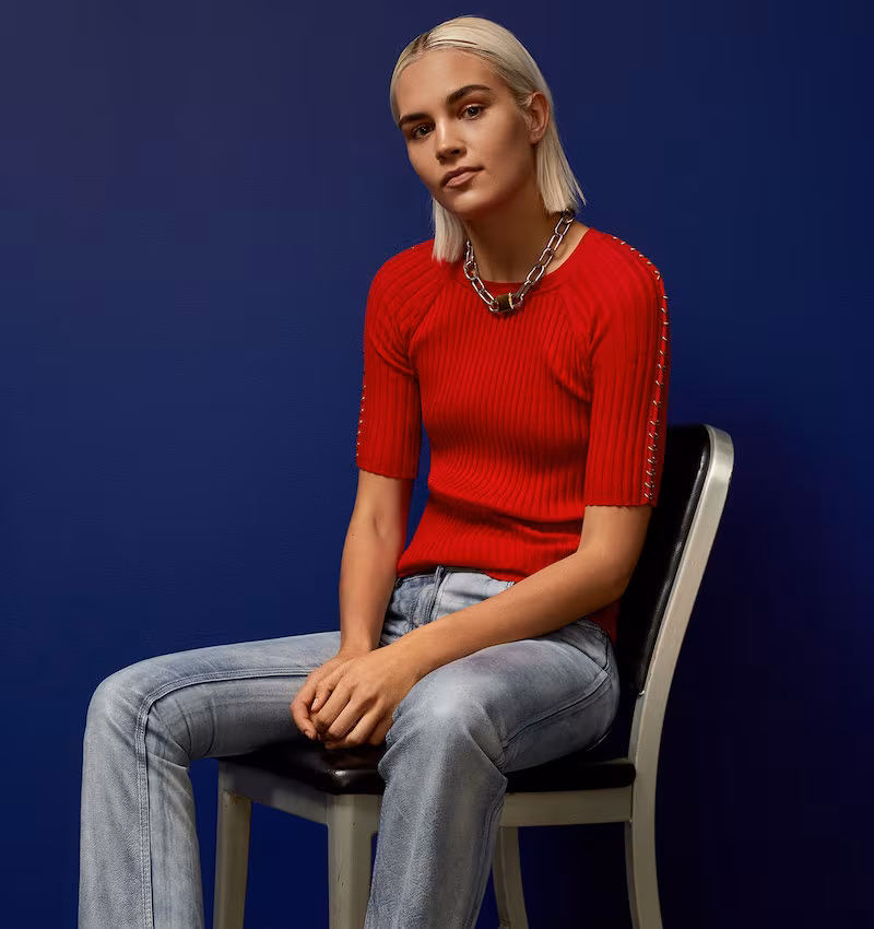 Alexander Wang Slightly Flared Leather Pants