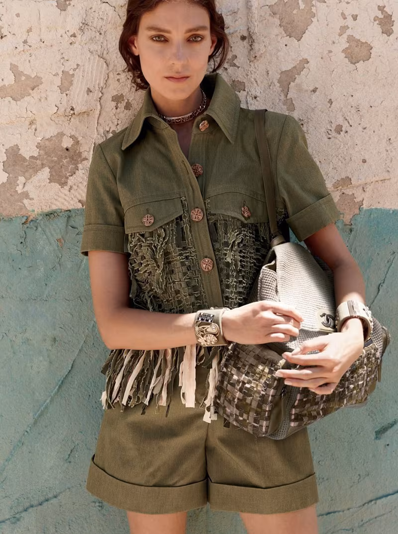 Chanel Cotton Lesage Tweed Jacket