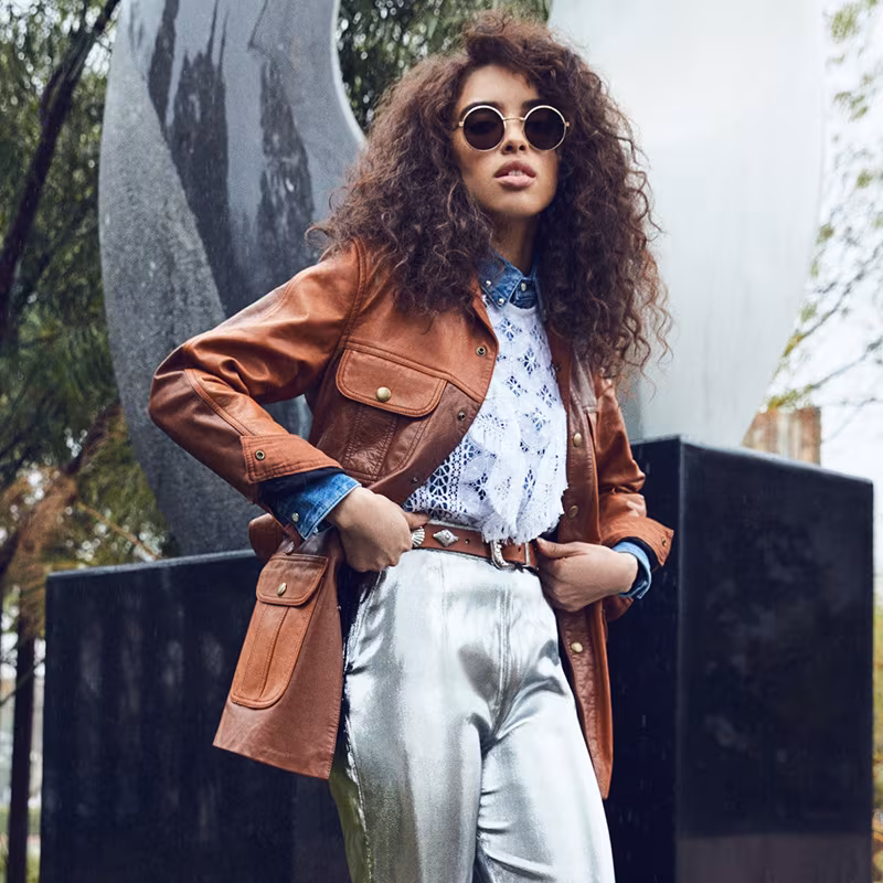 Chloé Nomadic Leather Jacket