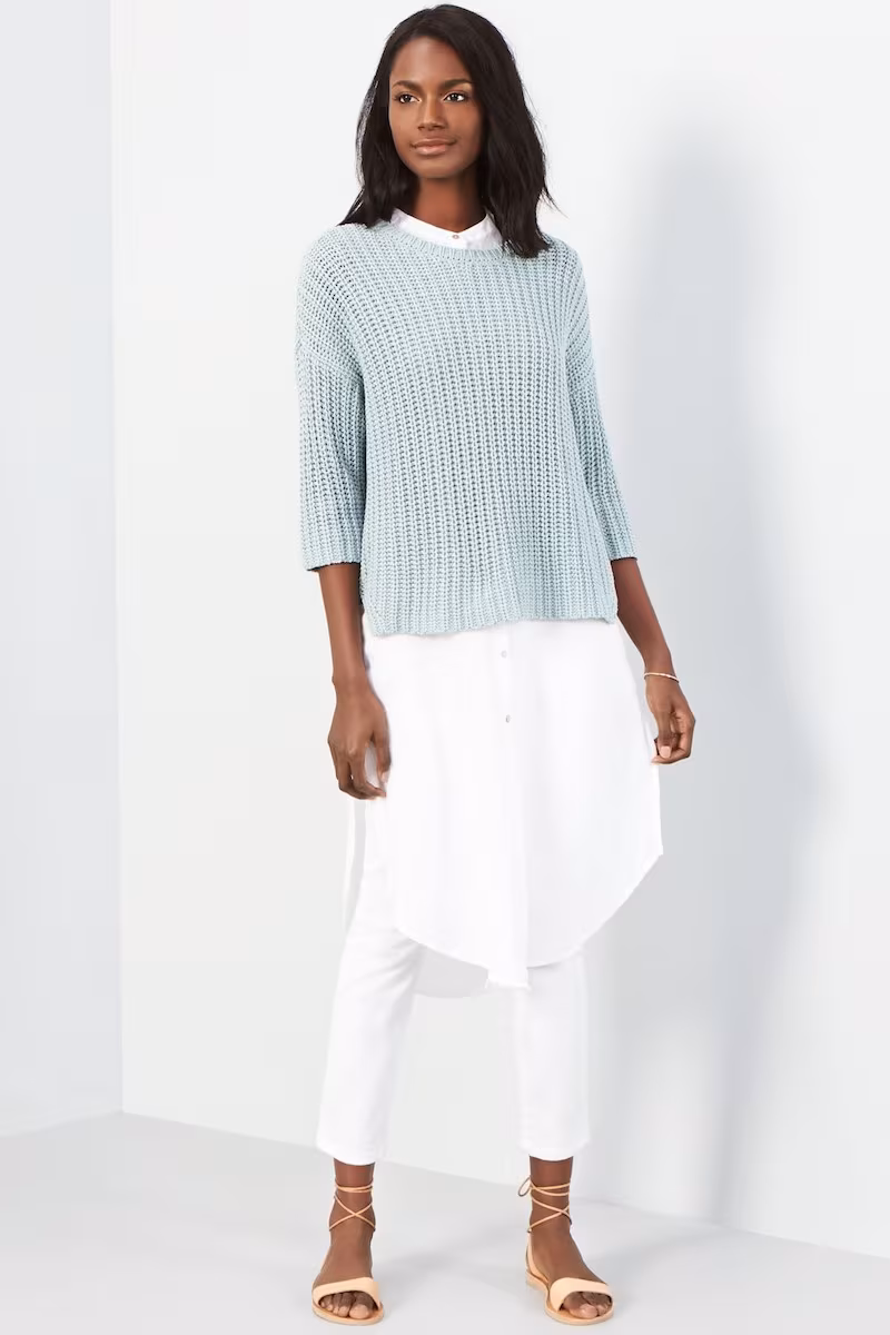 Eileen Fisher Organic Cotton Sweater