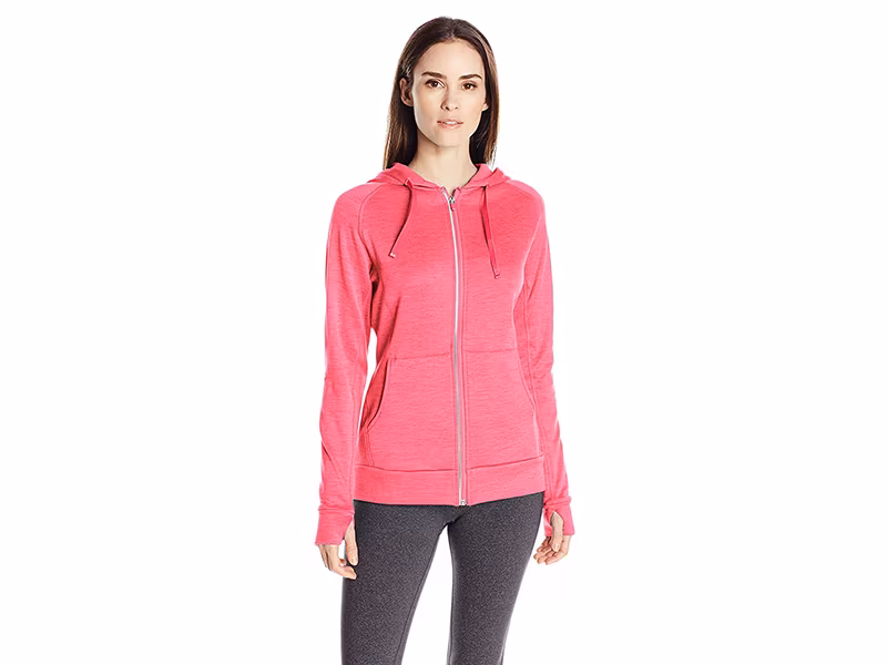 Free Country B Cozy Reflective Zip Jacket with Hoodie