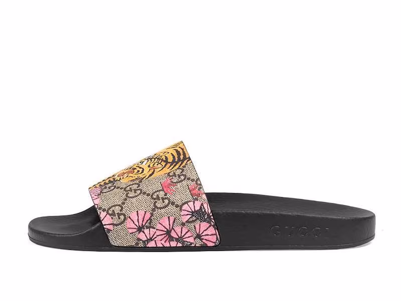 Gucci Pursuit Bengal-Print Canvas Sandal