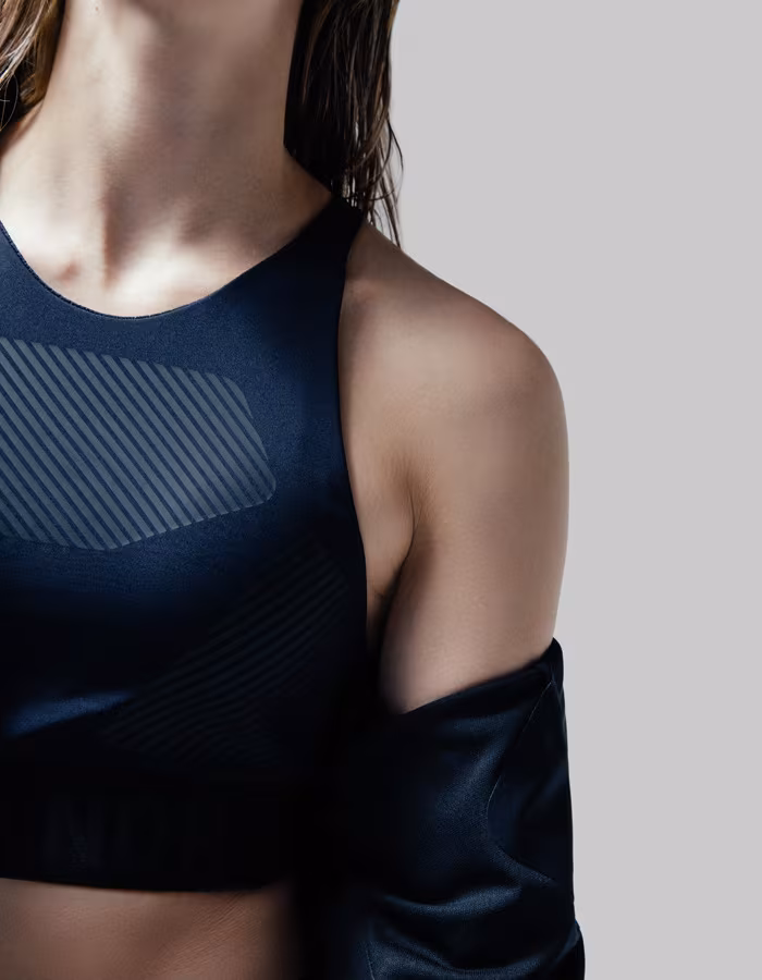 LNDR Champ Sports Bra in Black