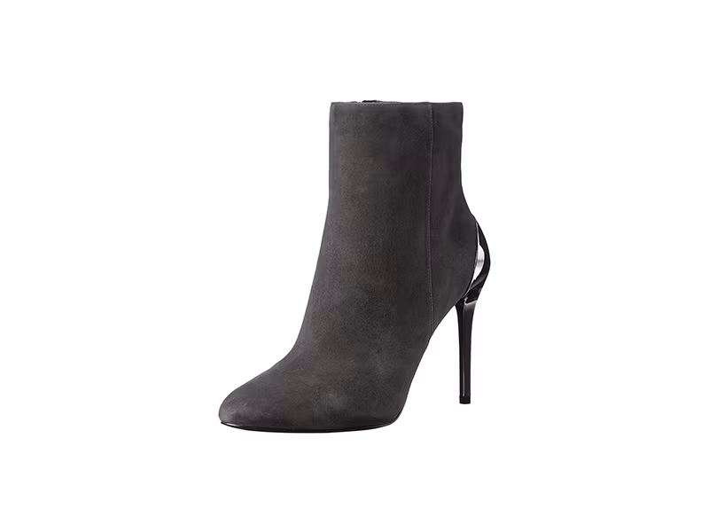 Nine West Yesday Suede Ankle Bootie