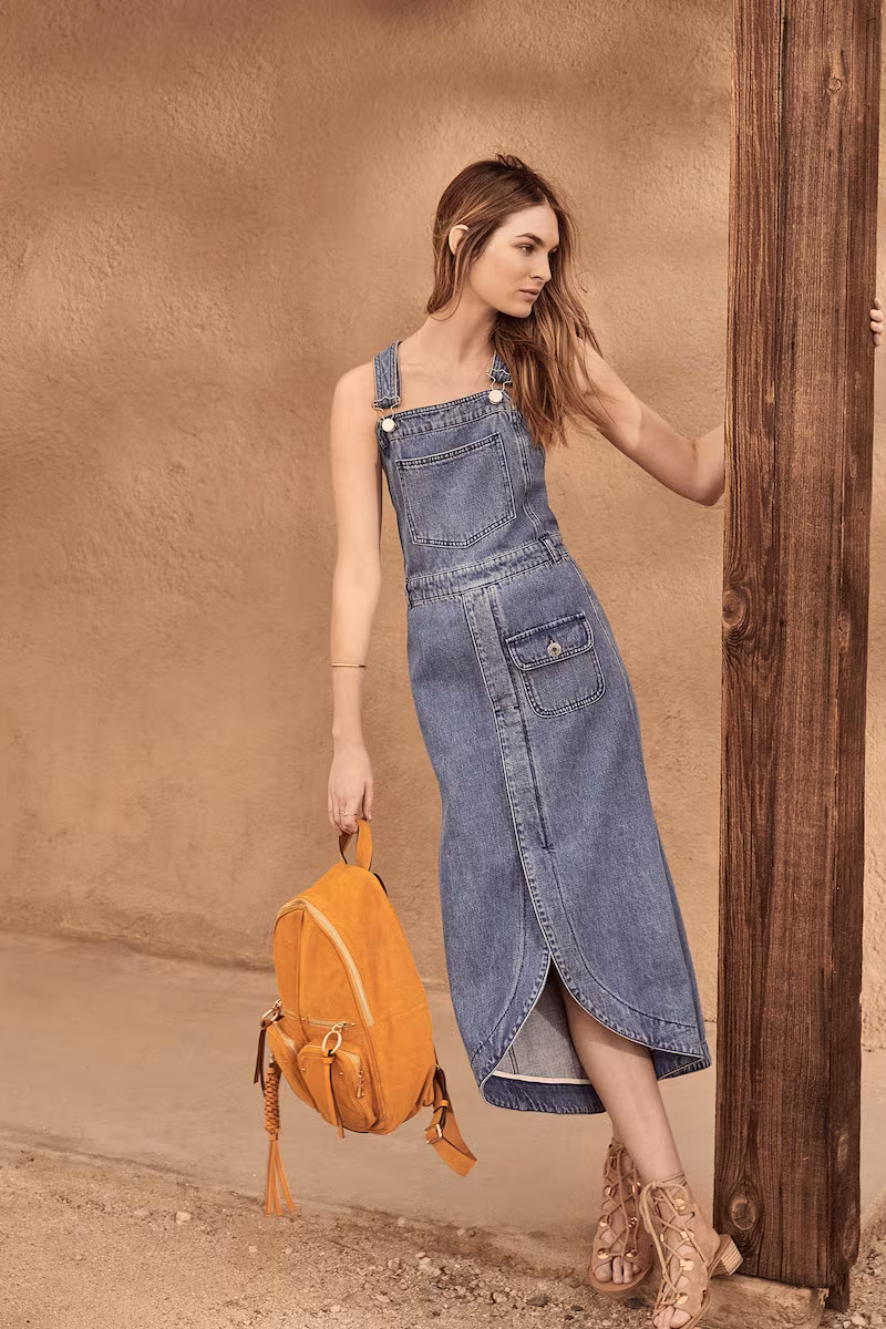 See by Chloé Denim Pocket Dress