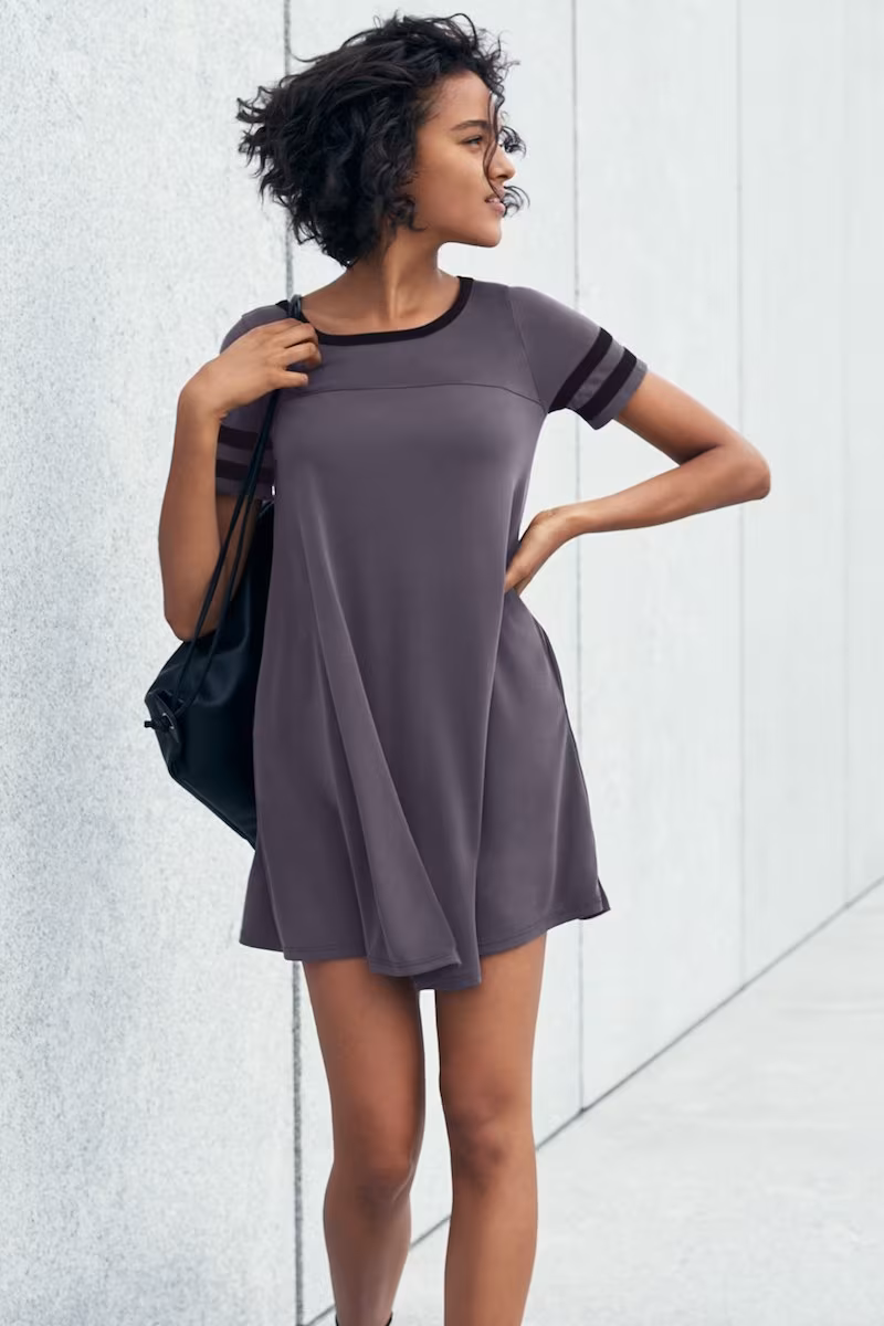 Socialite Varsity T-Shirt Dress