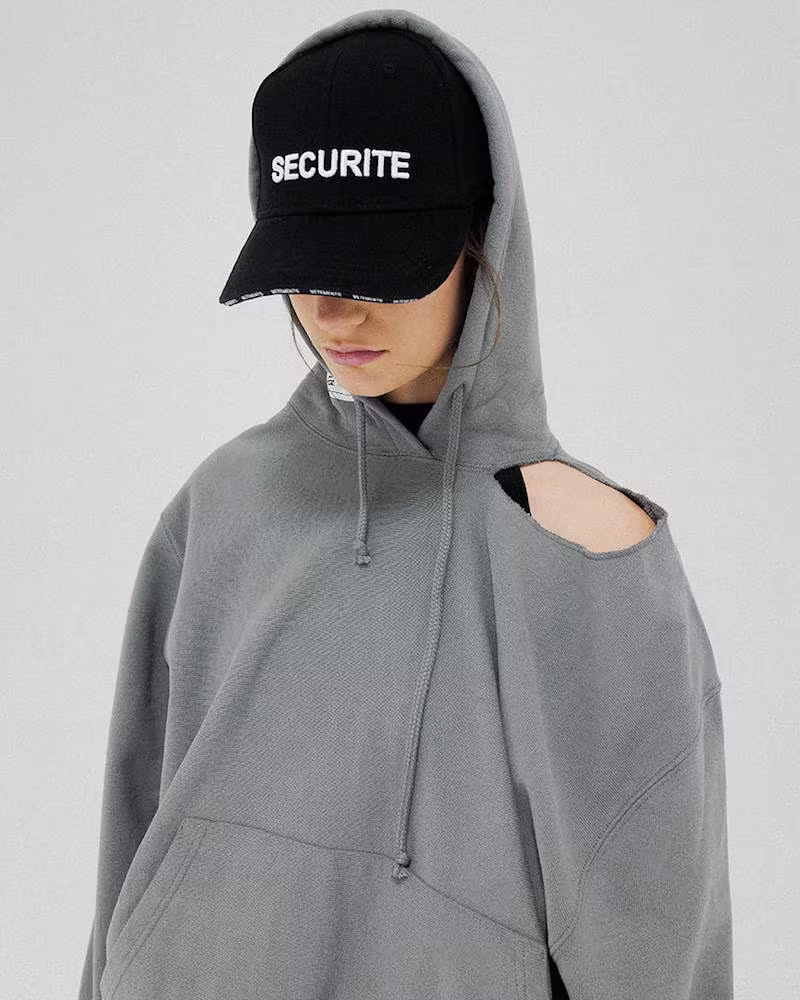 Vetements Champion Cotton Jersey Sweatshirt