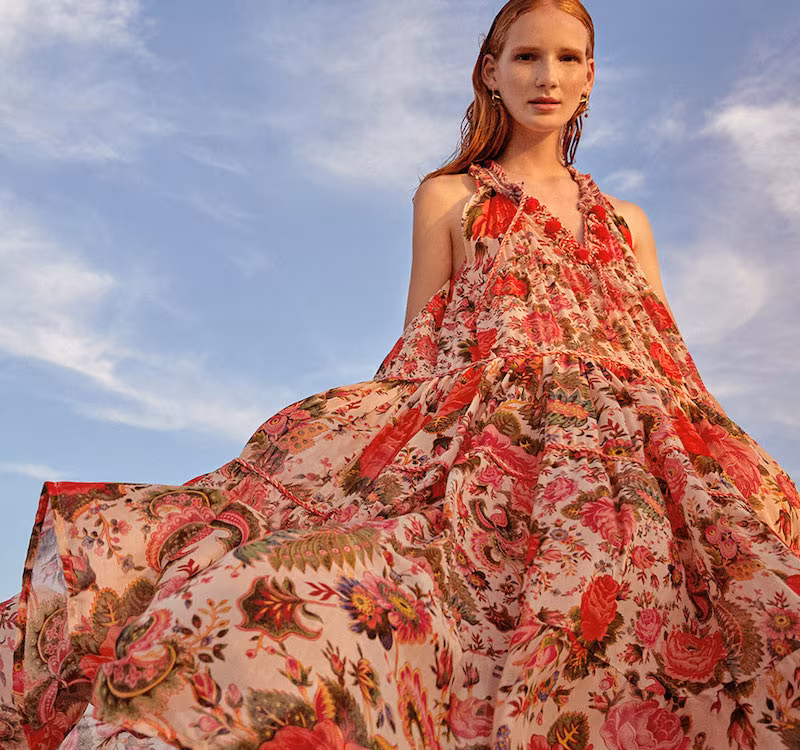 Anjuna Clotilde Floral Dress