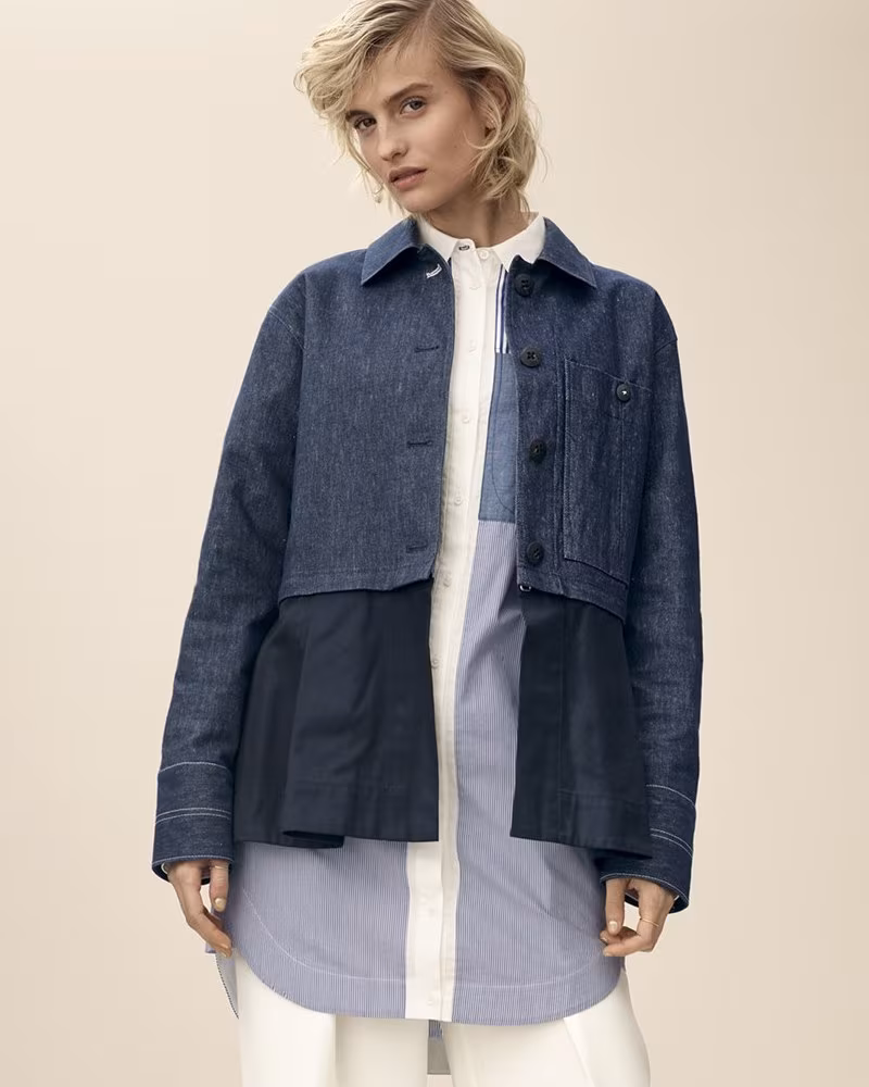 Elizabeth and James Jay Stripe Shirtdress
