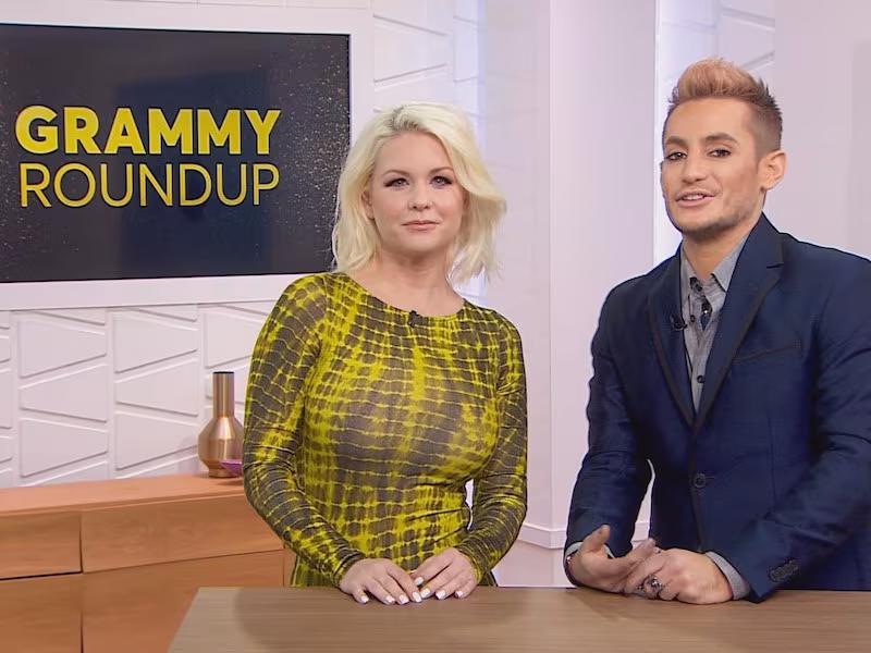 Grammys Roundup | Rose Gold Beauty | Ruffles with Rachel Parcell of Pink Peonies at February 13, 2017