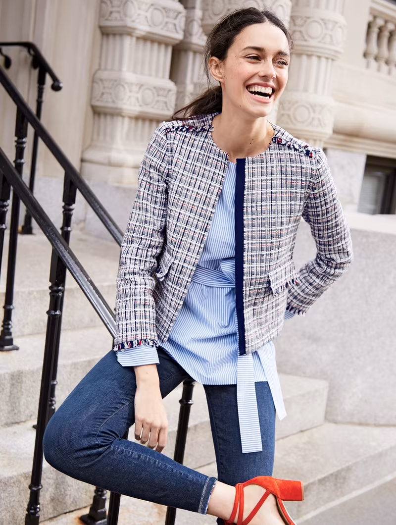 J.Crew Jacket in lightweight tweed