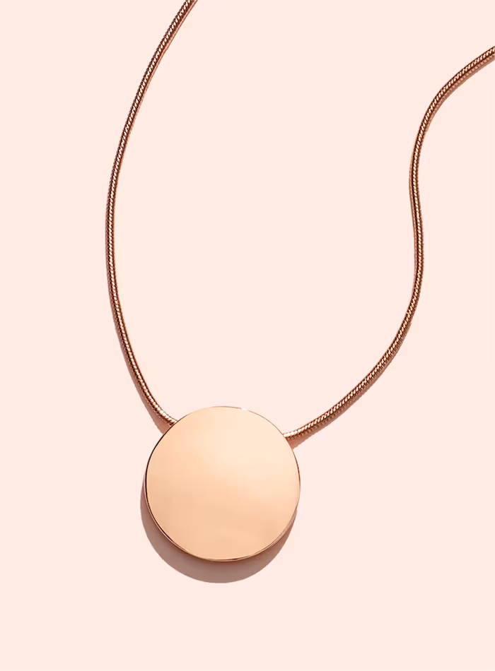 Kenneth Cole New York "Modern Essentials" Circle Pendant Necklace