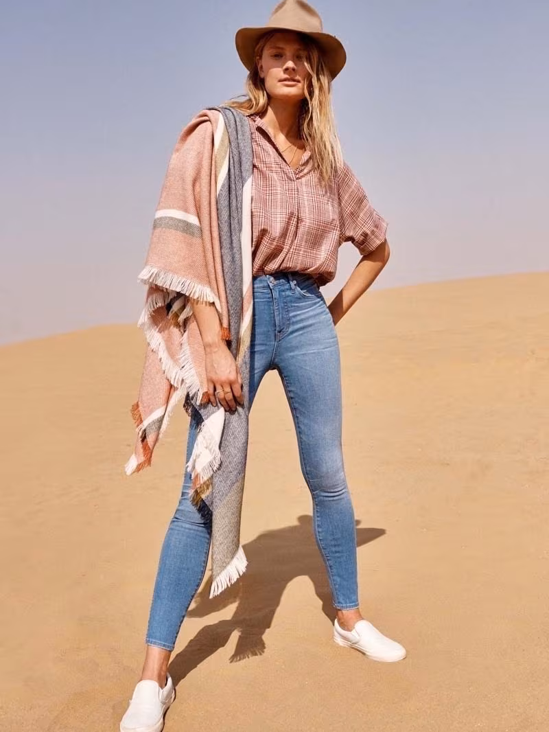 Madewell 10" High-Rise Skinny Jeans In Hank Wash