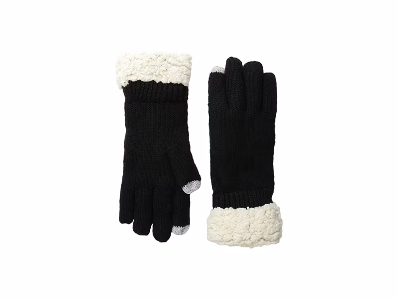 NORTH POINT Sherpa-Trimmed Glove with Touch Technology