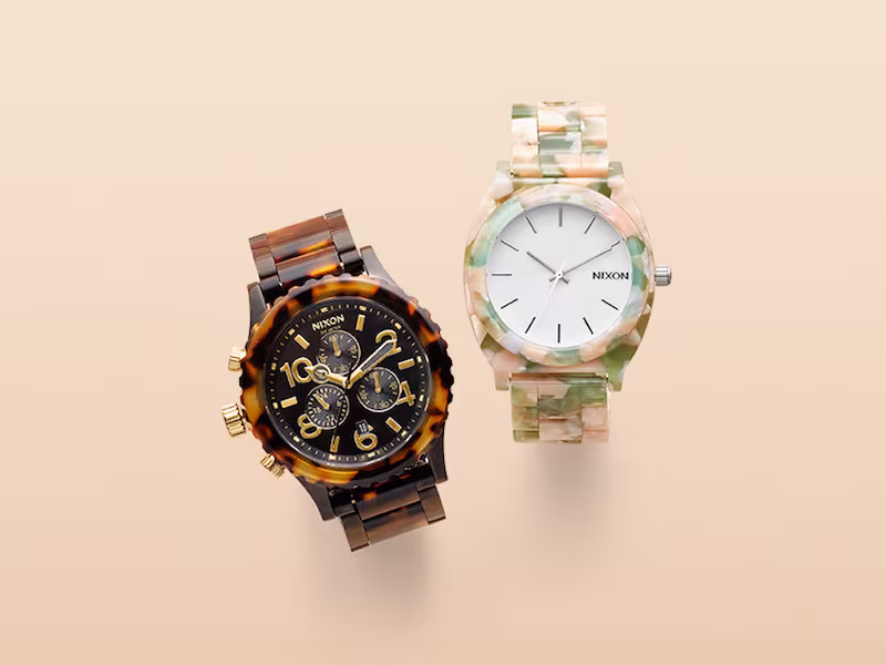 Nixon The 38-20 Extra Large Chronograph Bracelet Watch