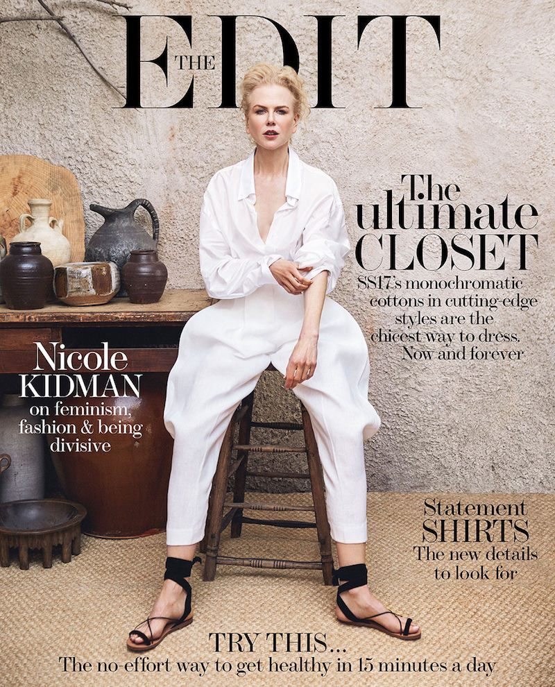Portrait of an Artist Nicole Kidman for The EDIT Cover