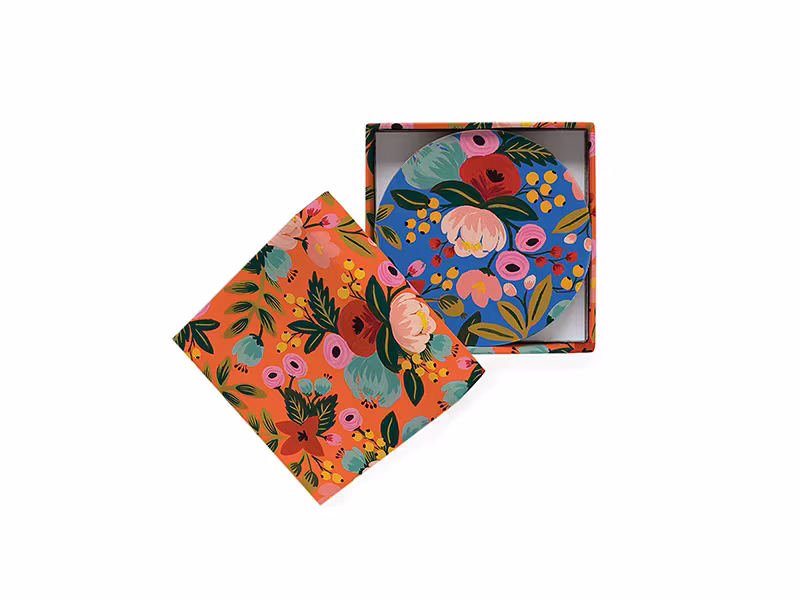 Rifle Paper Co. Floral Coaster Set