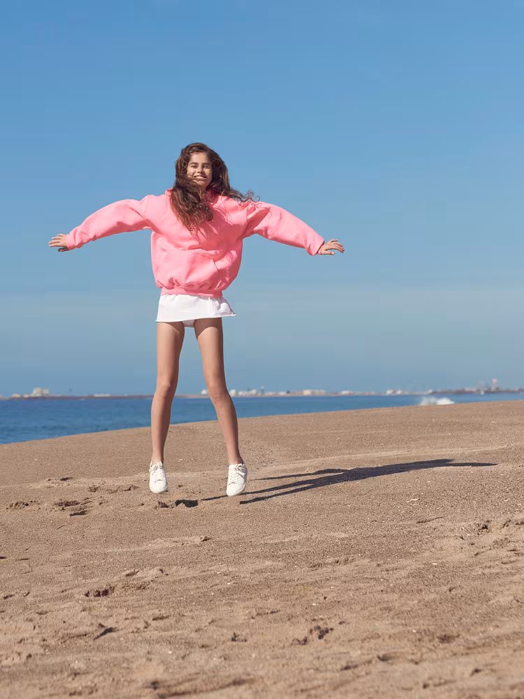 Topshop Basic Oversized Hoodie