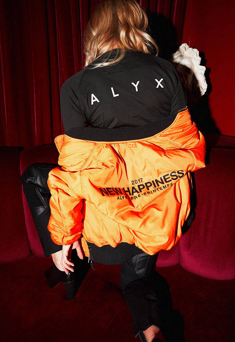 Alyx Color Block Leather Moto Pants