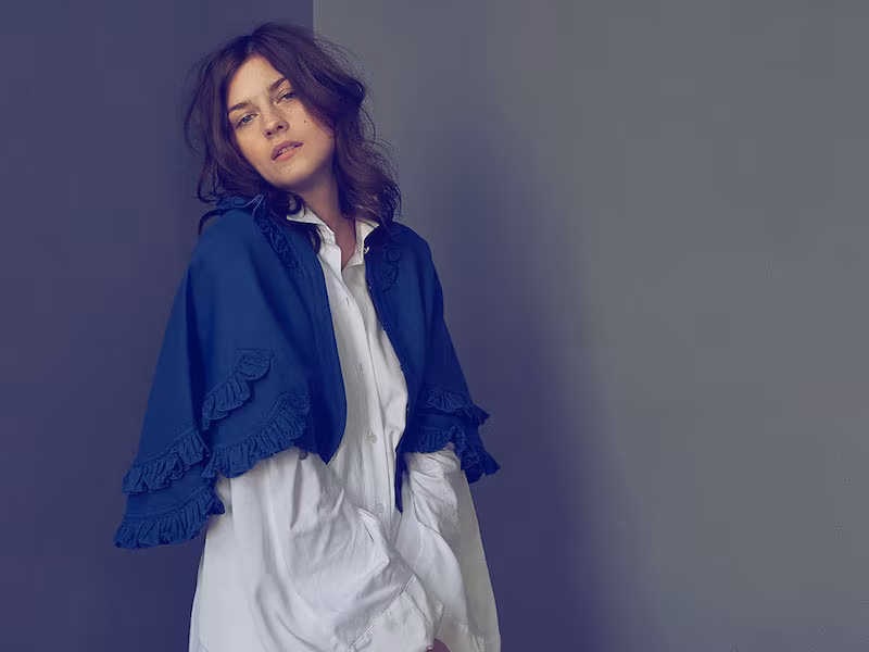 Burberry Waterfall-Side Ramie And Cotton-Blend Cape