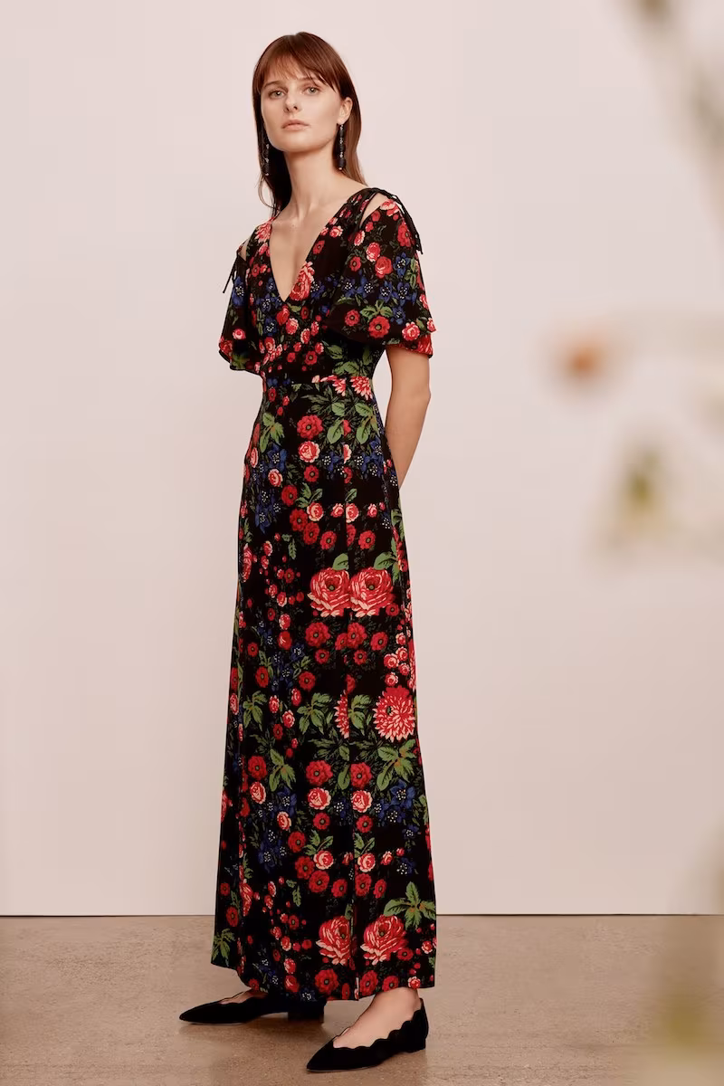 Club Monaco Auditta Cold Shoulder Dress