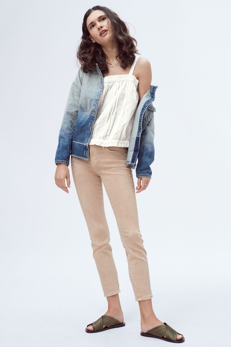 Current/Elliott The Stiletto Ankle Skinny Jeans