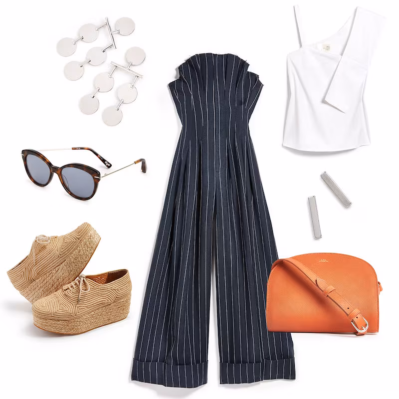 Jacquemus Wide Leg Jumpsuit