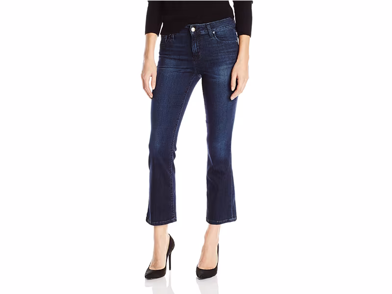 Joe's Jeans Flawless Olivia Midrise Cropped Flare Jean in Joslyn
