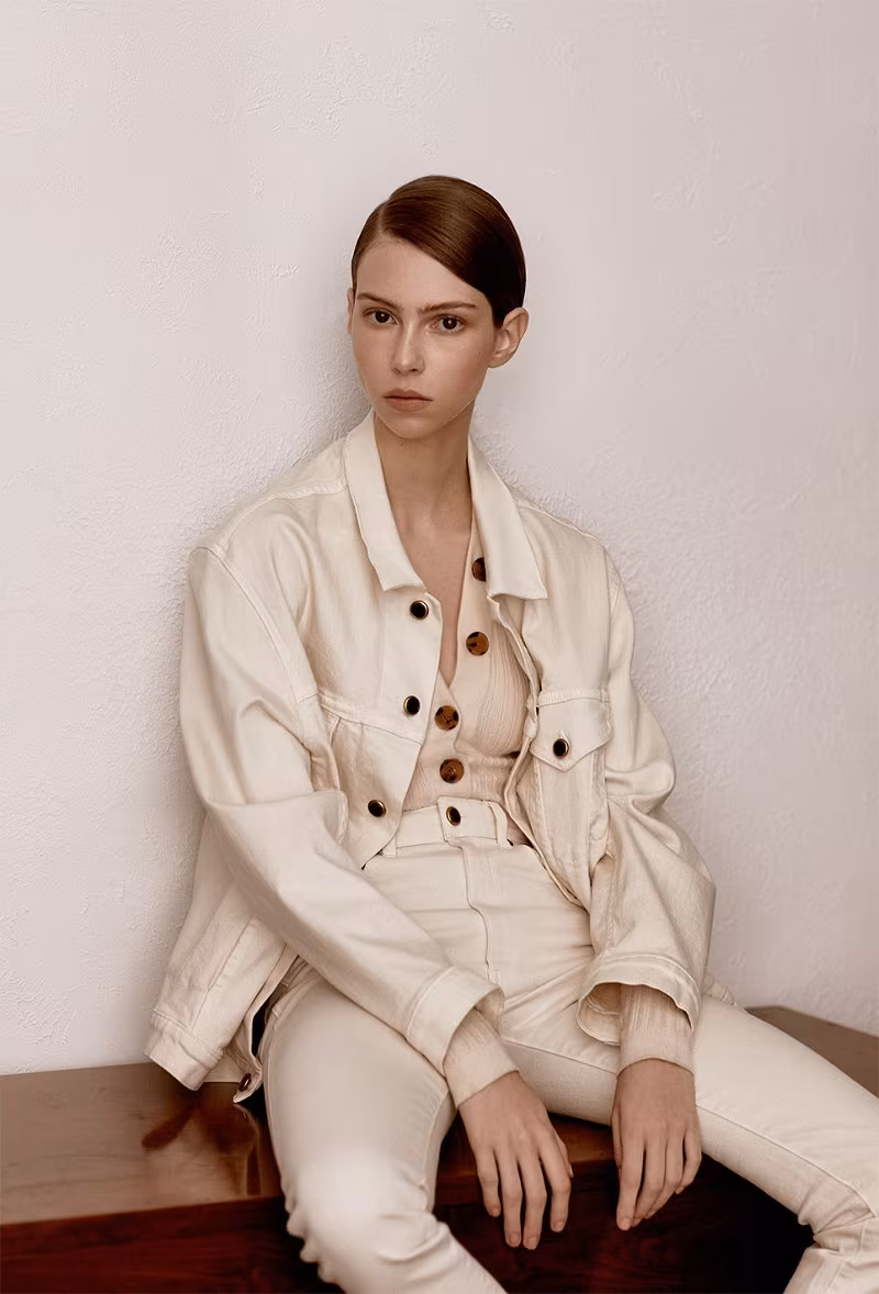 Khaite Cate denim jacket