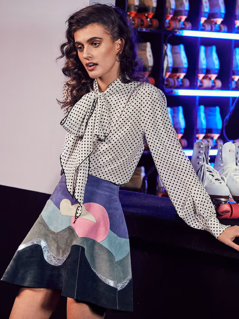 Marc Jacobs Tie Neck Blouse