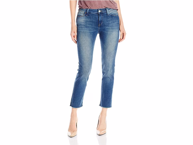 Mavi Kerry Ankle Shaded Ripped Vintage Jean