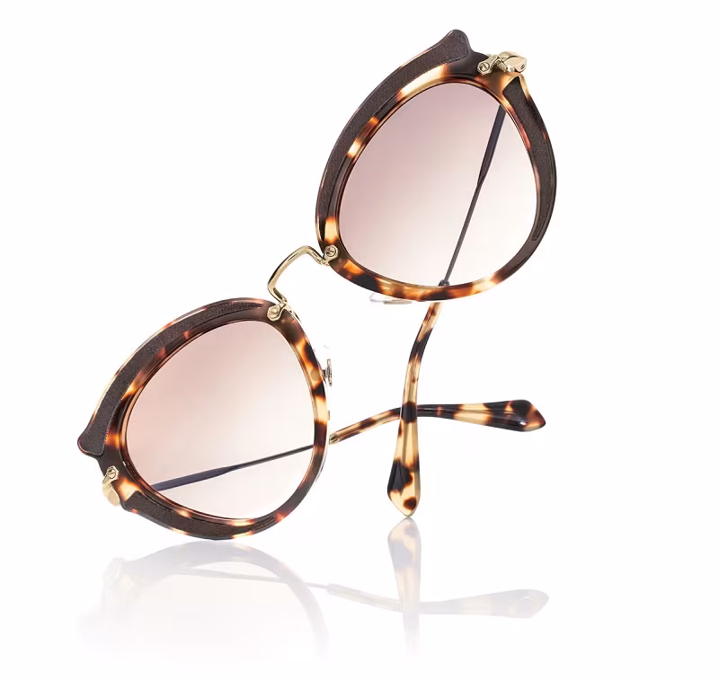 Miu Miu Gradient Cat-Eye Sunglasses