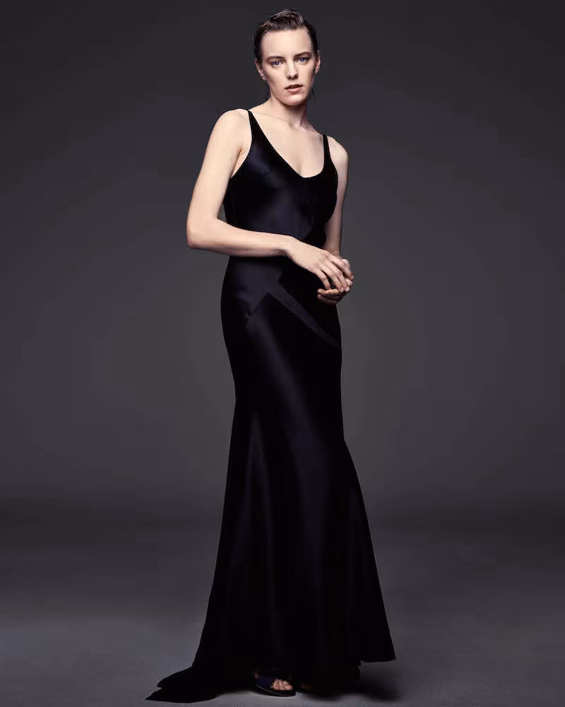 Narciso Rodriguez Silk Satin Gown