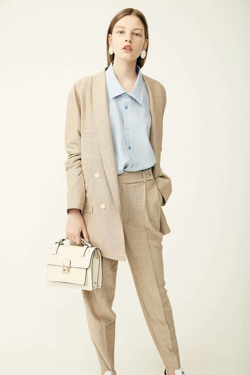 Nehera Double Breasted Cool Wool Jacket
