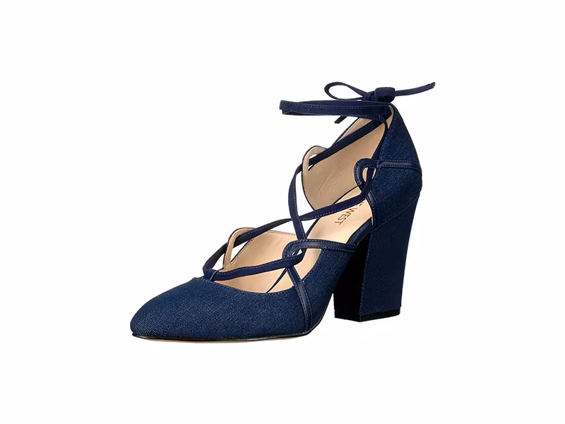 Nine West Sanyu Denim Dress Pump