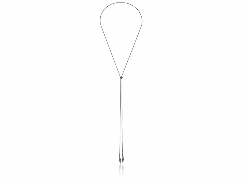 Rebecca Minkoff Spike Charm Lariat Y-Shaped Necklace