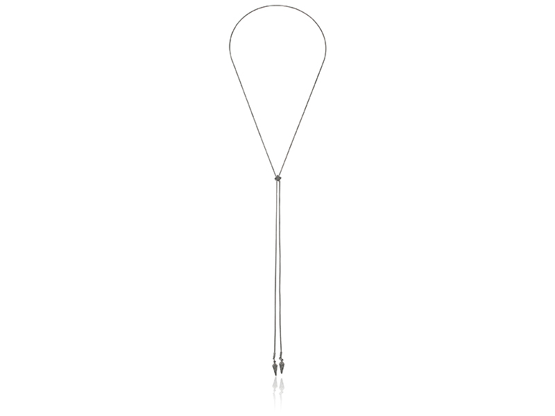 Rebecca Minkoff Spike Charm Lariat Y-Shaped Necklace