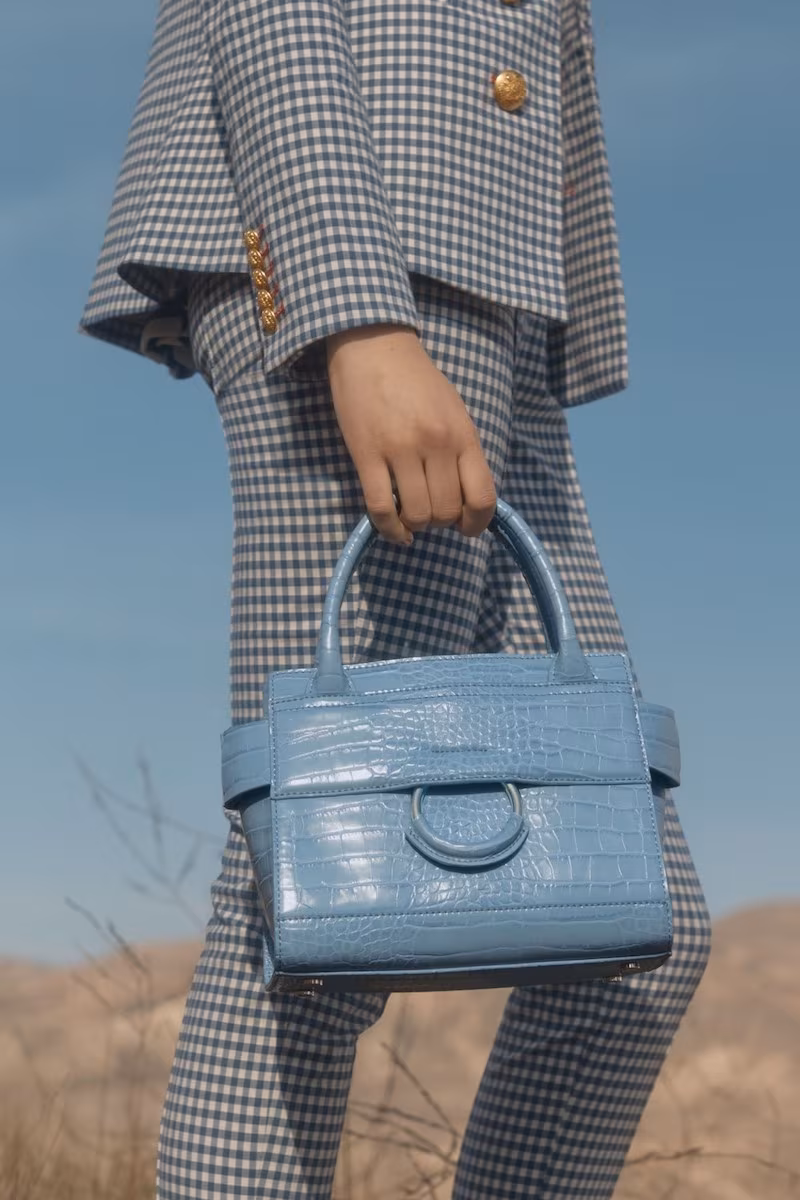 Sam Edelman Mini Chiara Faux Leather Satchel