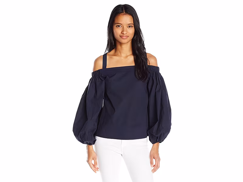 Soprano Juniors Strap Dtl Off the Shoulder Blouse