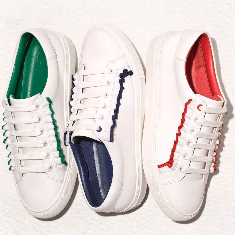 Tory Sport Ruffle Sneaker
