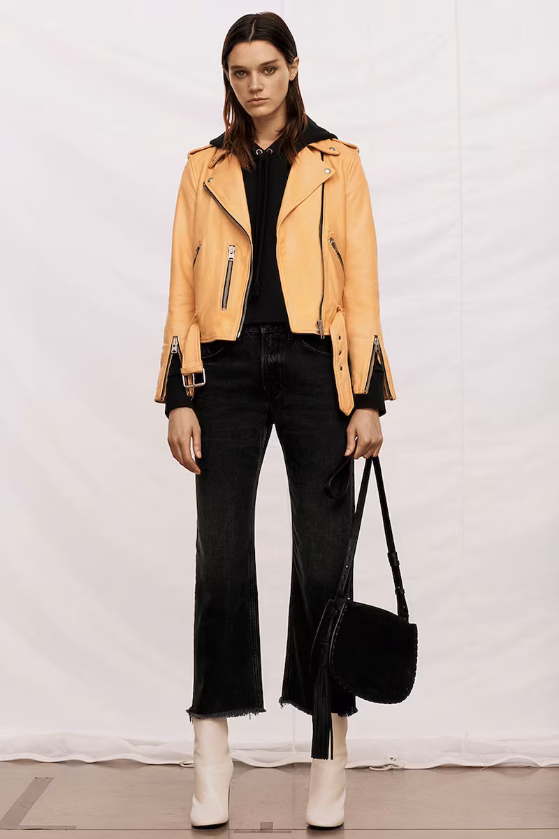 AllSaints Balfern Leather Biker Jacket