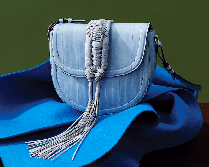 Altuzarra Ghianda Knot Small Saddle Bag