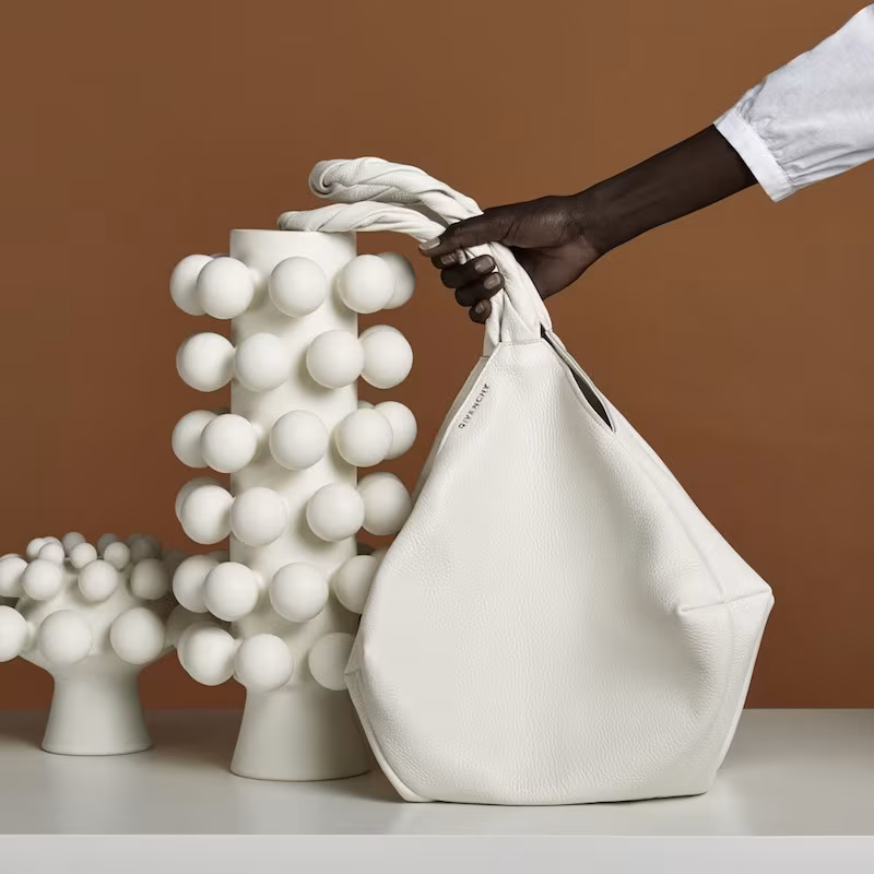Givenchy Pyramide Tote Bag in White