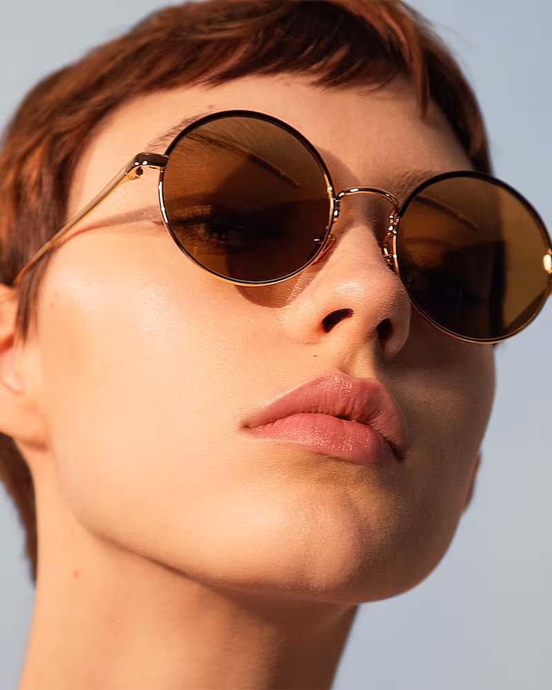 Linda Farrow LFL583 Round Sunglasses