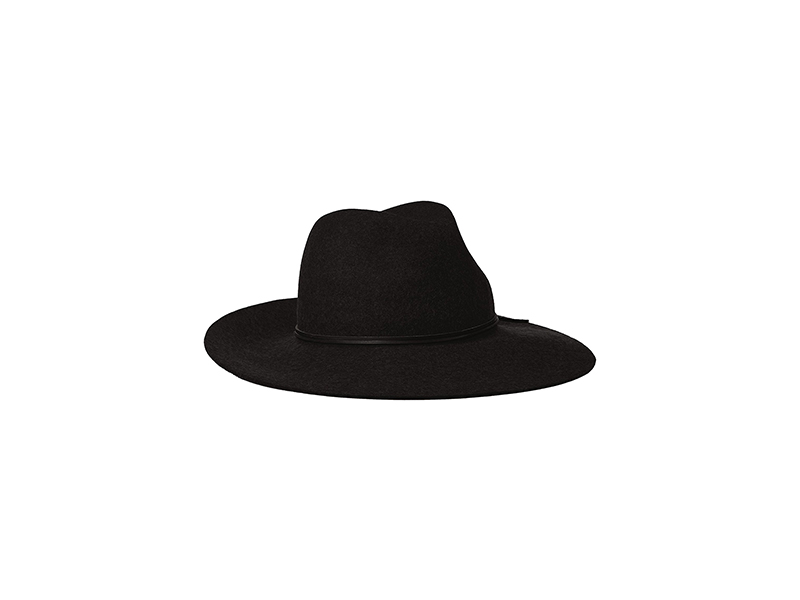 Phenix Cashmere Wide Brim Wool Felt Fedora Hat