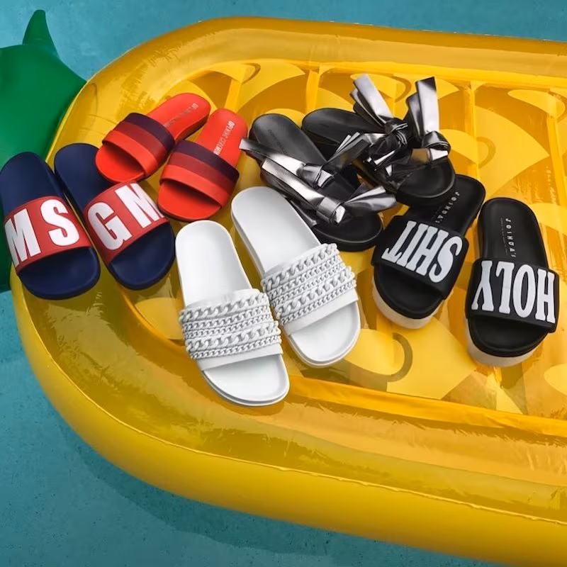 Pool Slide Sandals for Spring 2017