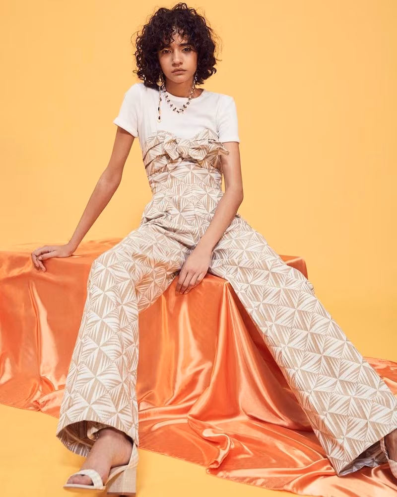 Rosetta Getty Cropped Short Sleeve T-Shirt