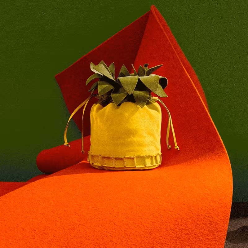 Tomasini Ananas Bucket Bag